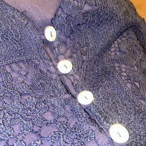 Made in India Moral Fiber Crochet lace Dress L